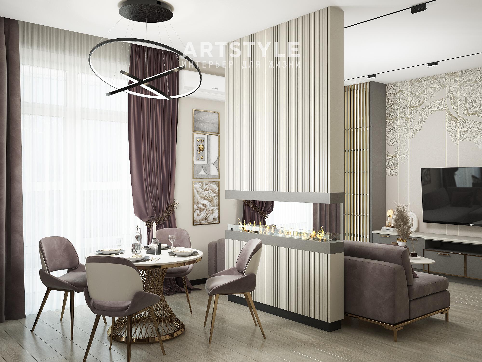 Кухня-гостиная