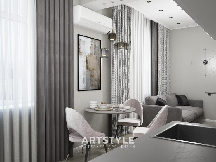 Кухня-гостиная