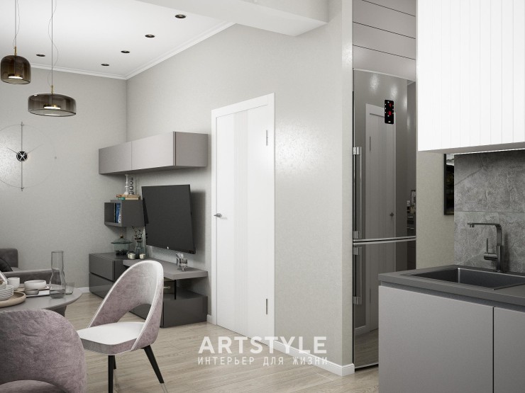 Кухня-гостиная