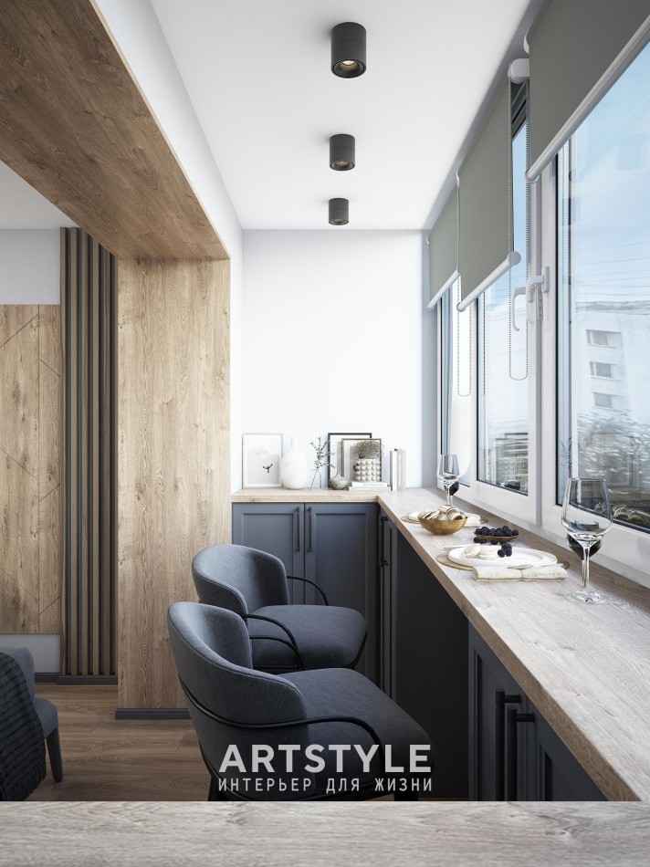 Спальня-гостиная