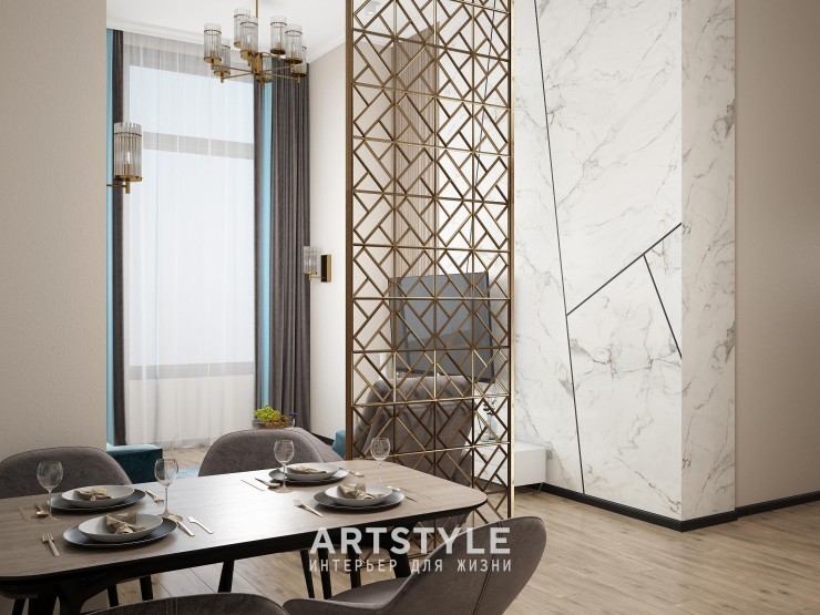 Кухня-гостиная