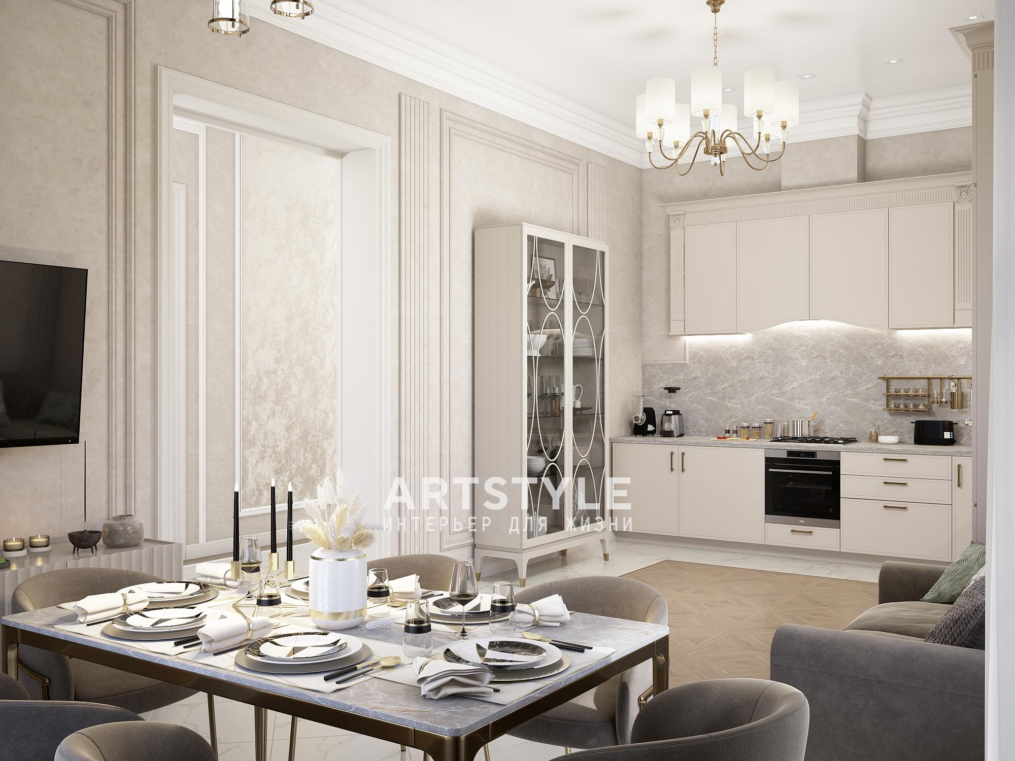 Кухня-гостиная