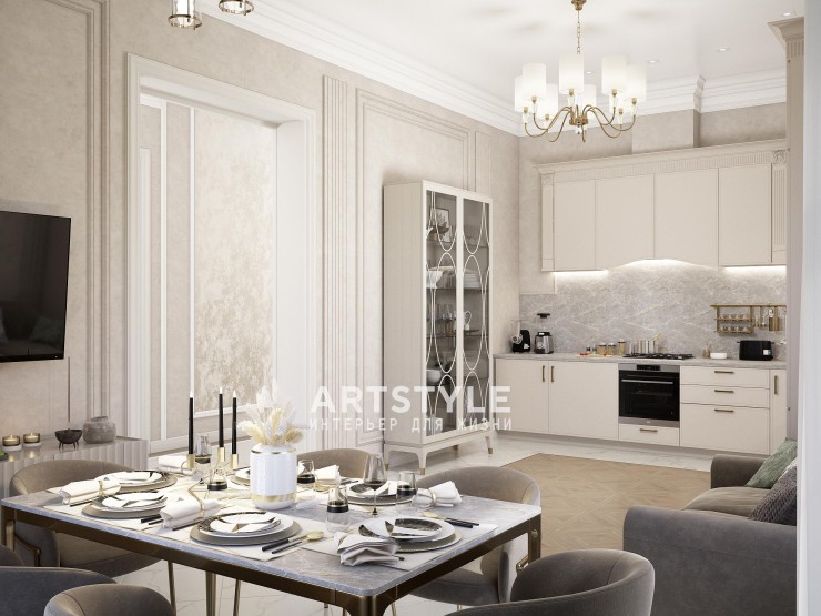 Кухня-гостиная