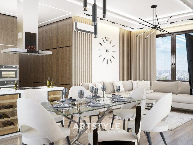 Кухня-гостиная