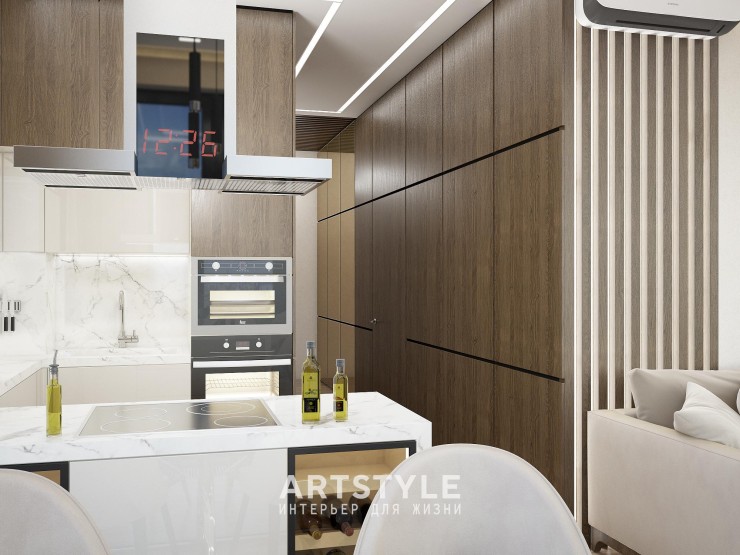 Кухня-гостиная