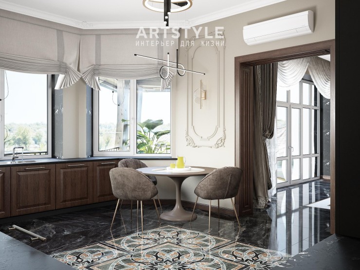 Кухня-гостиная