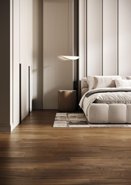 Кварцевый паркет Quartz Parquet Классик Орех Американский 400-29 5/0,6 мм