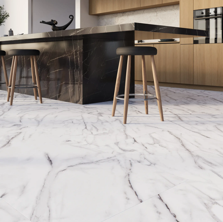 SPC SPeCtra 01F Мрамор Bianco 34класс, 5мм 1200х600мм