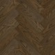 Кварцевый паркет Quartz Parquet Английская Ёлка Дуб Брауни 33-413 5/0,6 мм