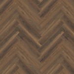 Полимерный пол SPC CronaFloor Herringbone Дуб Ле-Ман H018