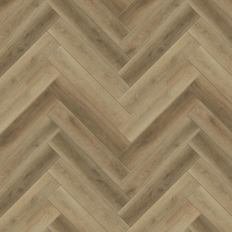 Полимерный пол SPC CronaFloor Herringbone 2.0 Дуб Руан H021