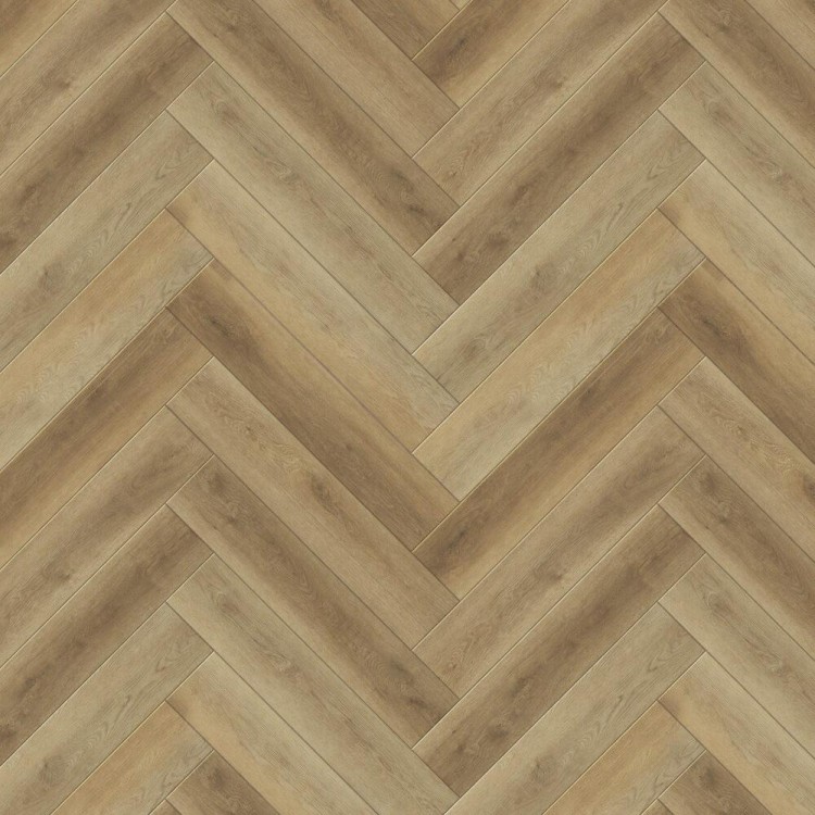 Полимерный пол SPC CronaFloor Herringbone 2.0 Дуб Лимож H020