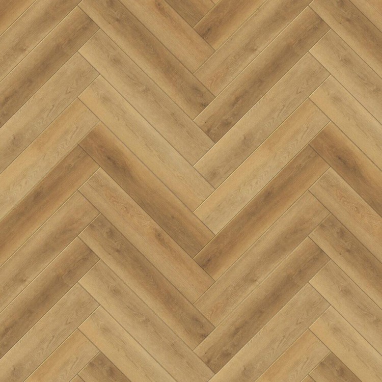 Полимерный пол SPC CronaFloor Herringbone 2.0 Дуб Авиньон H019