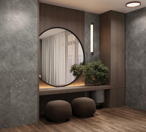 Керамогранит АНТОР ГРЕЙ / ANTHOR GREY 120х60
