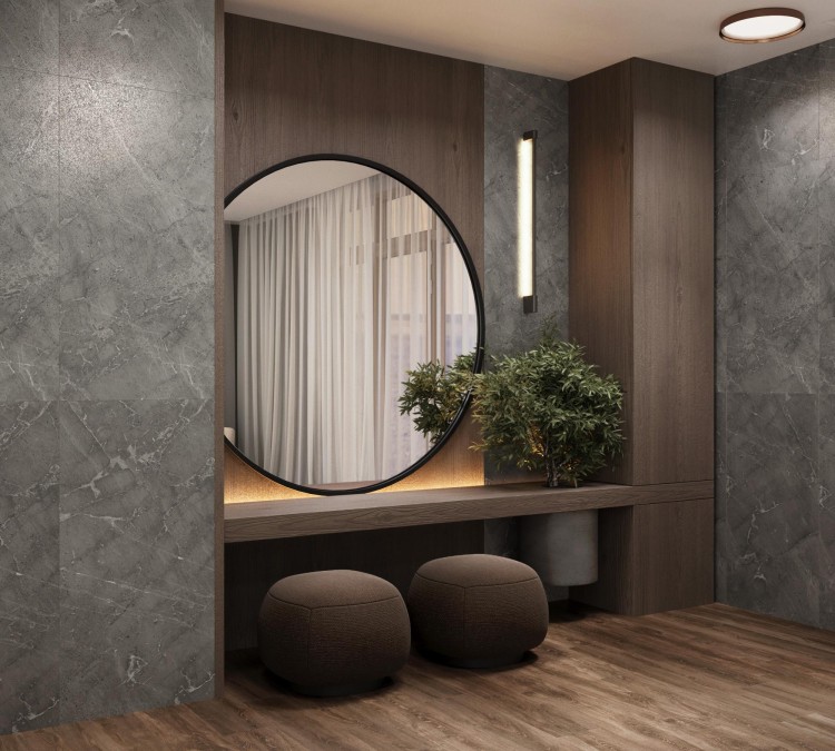 Керамогранит АНТОР ГРЕЙ / ANTHOR GREY 120х60