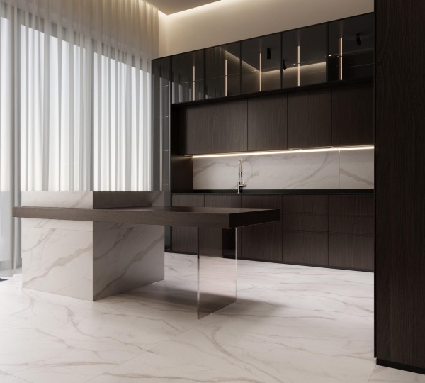 Керамогранит СТАТУАРИО СИЛК / STATUARIO SILK 120х60
