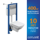 Комплект CARINA XL CO DPL EO slim + VECTOR + BLICK хром матовый