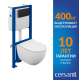 Комплект BRASKO SMART CO DPL EO slim + LINK PRO + TWINS пластик черный матовый