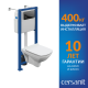 Комплект CARINA XL CO DPL EO slim + VECTOR + BLICK стекло черный