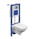 Комплект CARINA XL DPL EO slim инсталляция AQUA 40 SMART M
