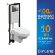 Комплект DELFI TPL + BLACK + LEON хром глянцевый