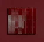 Groove burgundy gloss Настенная плитка 298x78