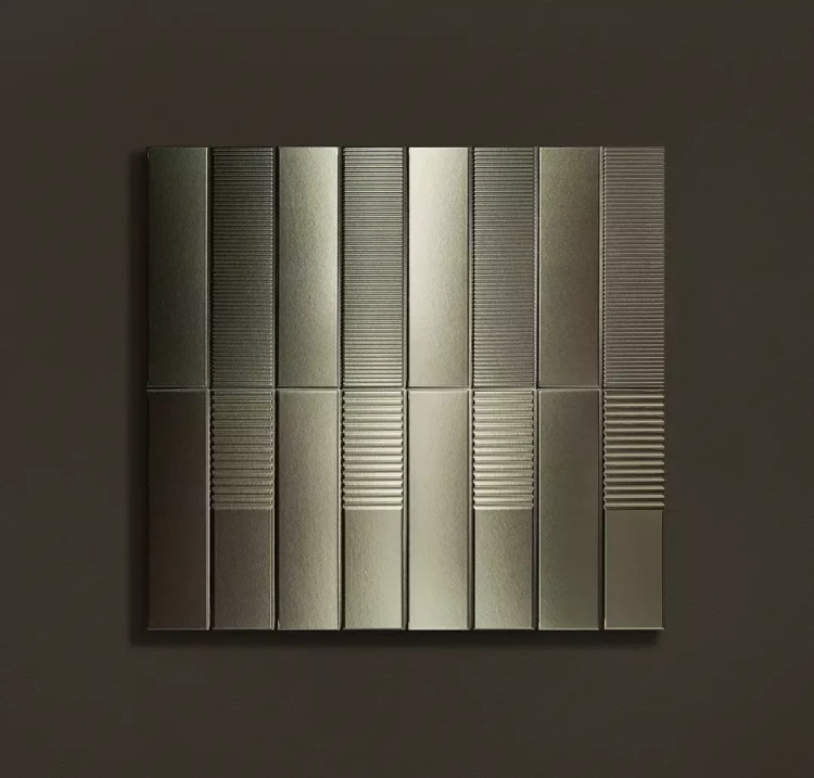 Groove metallic Настенная плитка 298x78